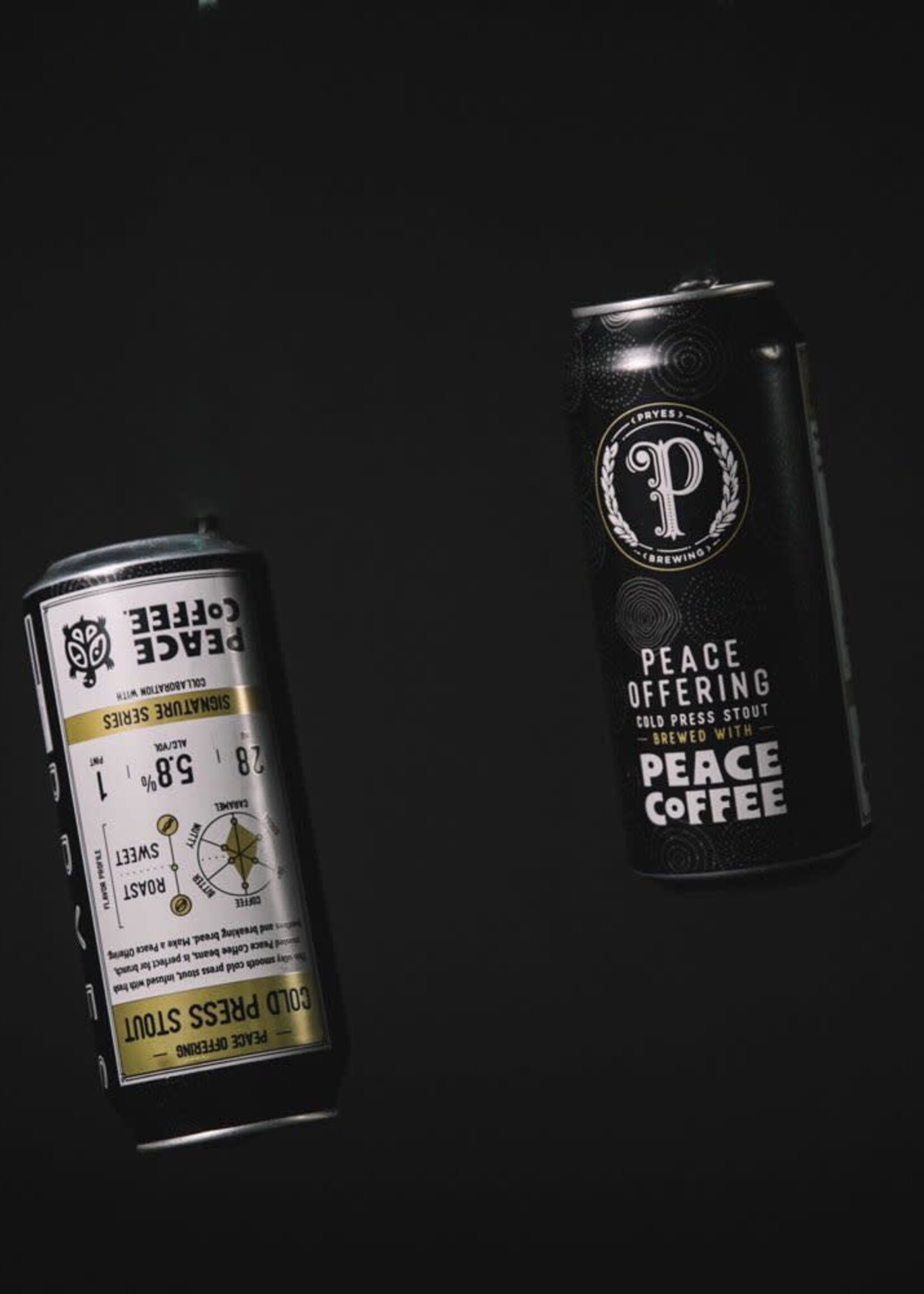 Pryes Brewing Pryes Brewing Peace Offering Cold Press Stout 4 can