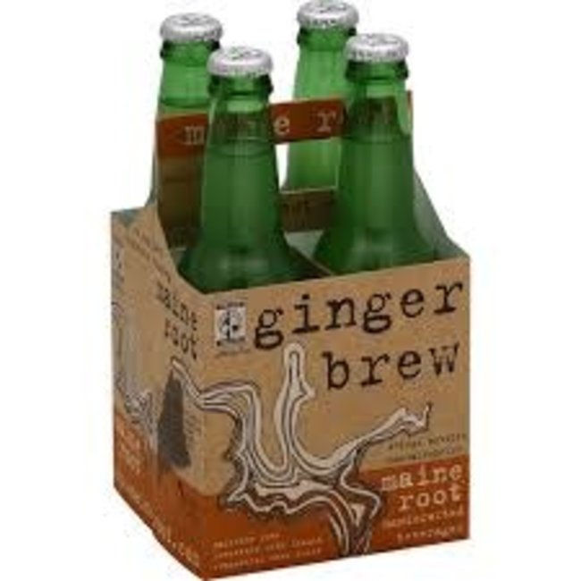 Maine Root Ginger Beer 4 btl
