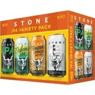 Stone Brewing Stone IPA Variety 12 can