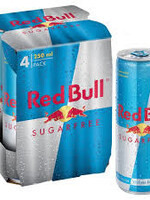 Red Bull Red Bull Sugar Free 4 can