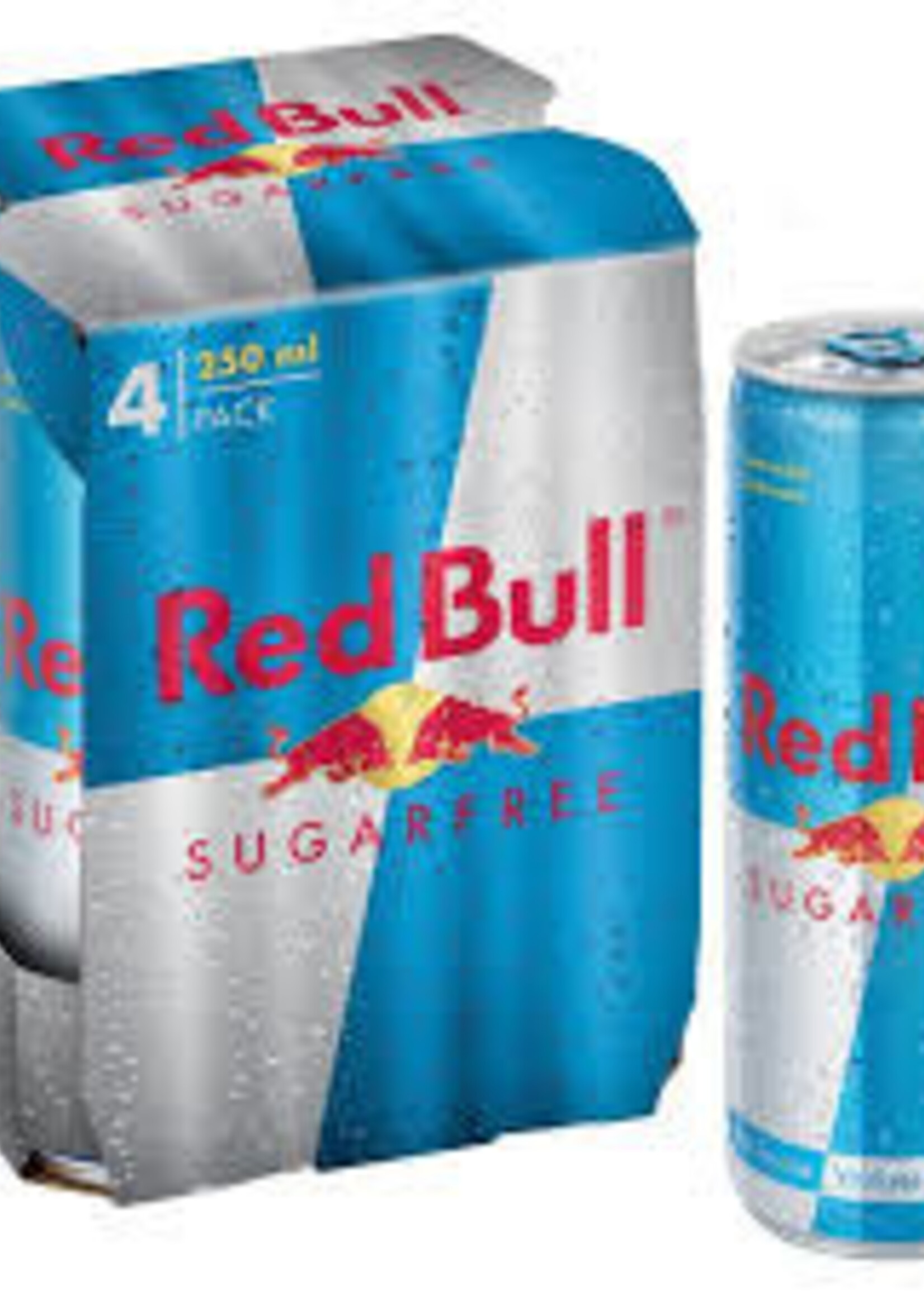 Red Bull Red Bull Sugar Free 4 can