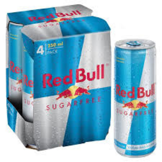 Red Bull Sugar Free 4 can