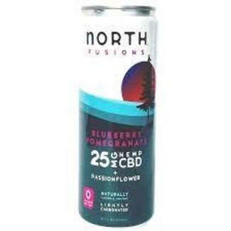 North Fusions North Fusions Blueberry Pomegranate 25mg  CBD 12oz