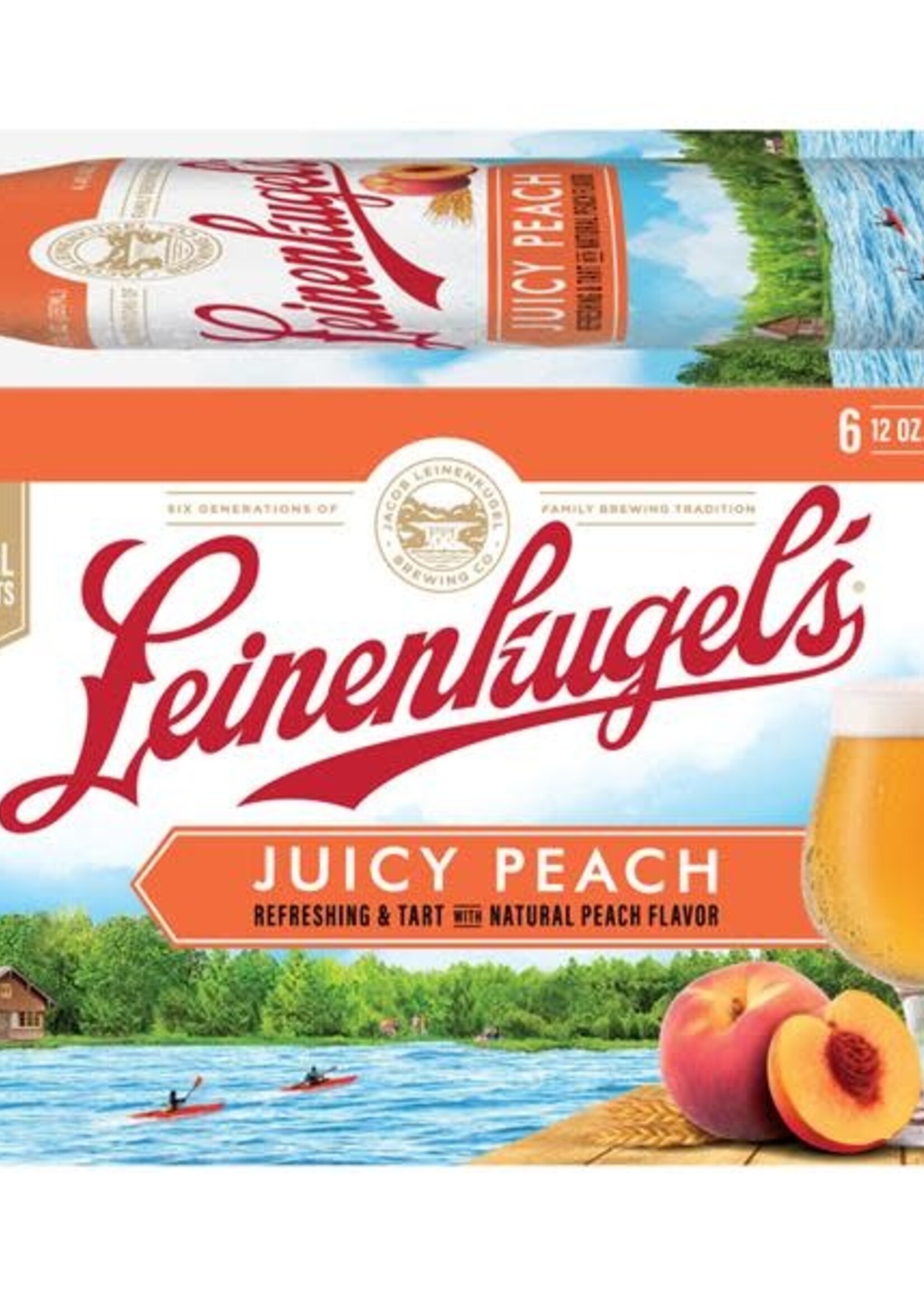 Leinie Leinenkugel's Juicy Peach 6 can