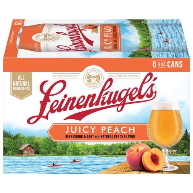 Leinenkugel's Juicy Peach 6 can