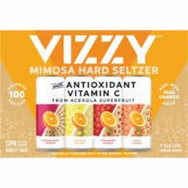 Vizzy Mimosa Variety Hard Seltzer 12 can