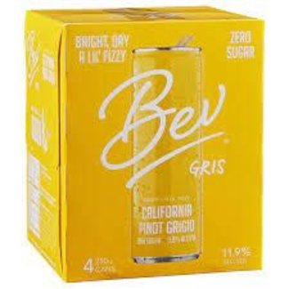 Bev Wine Bev Pinot Gris 4 can