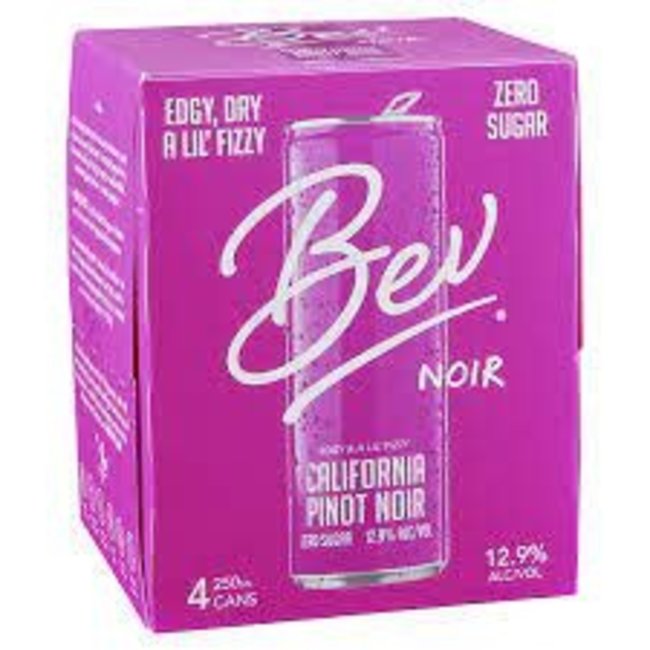 Bev Pinot Noir 4 can