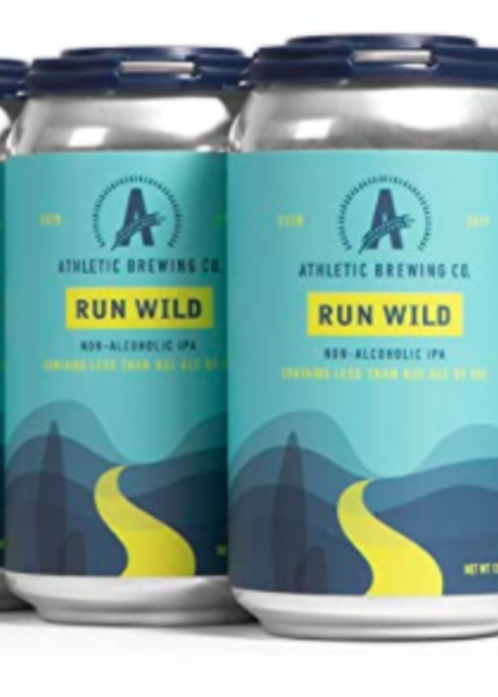 Athletic Brewing Athletic Brewing Run Wild IPA NA 6 can