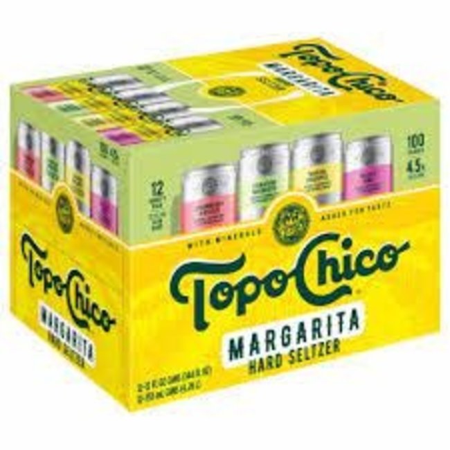 Topo Chico Margarita Hard Seltzer Variety 12 can