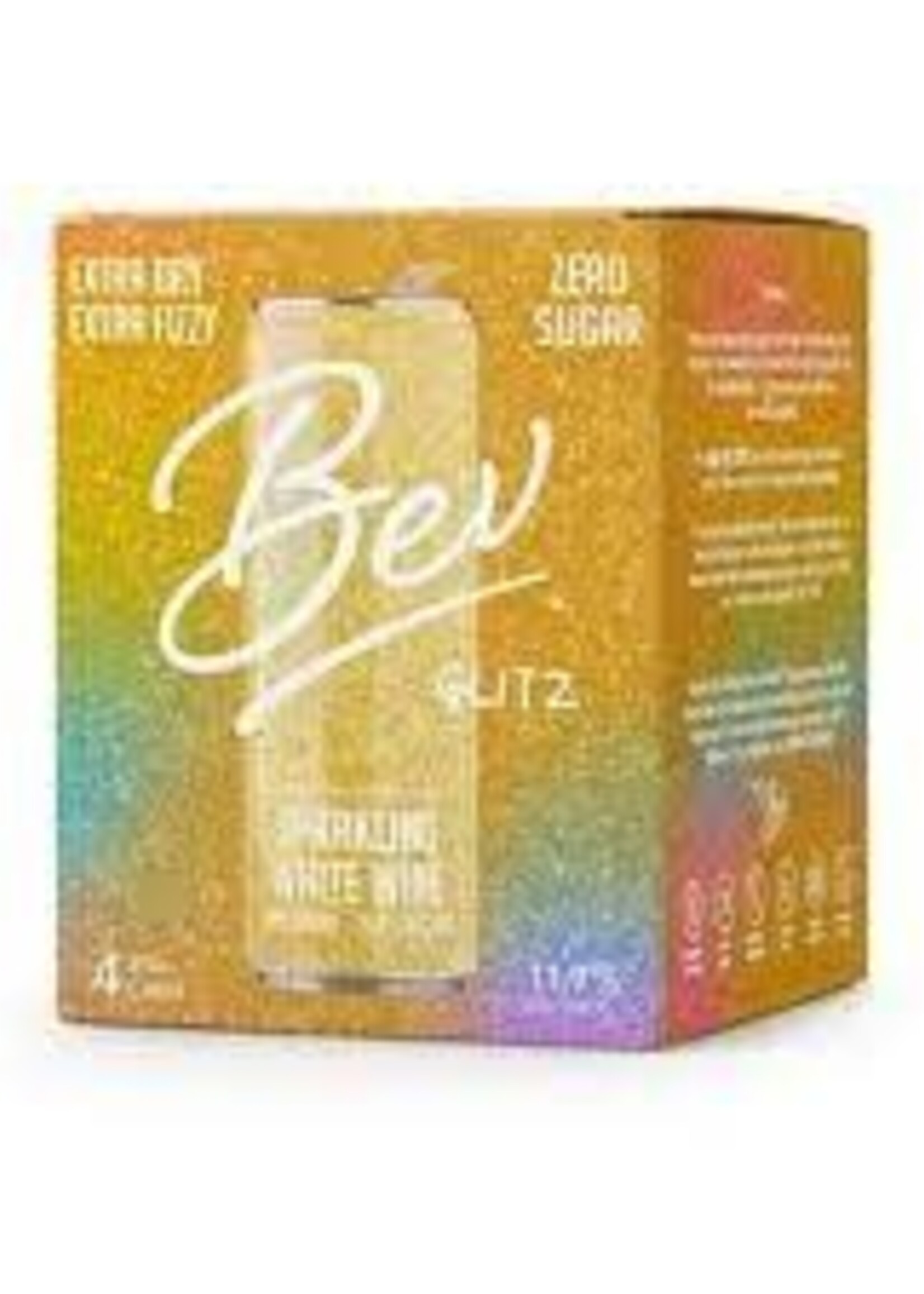 Bev Wine Bev Glitz Sparkling White Blend 4 can