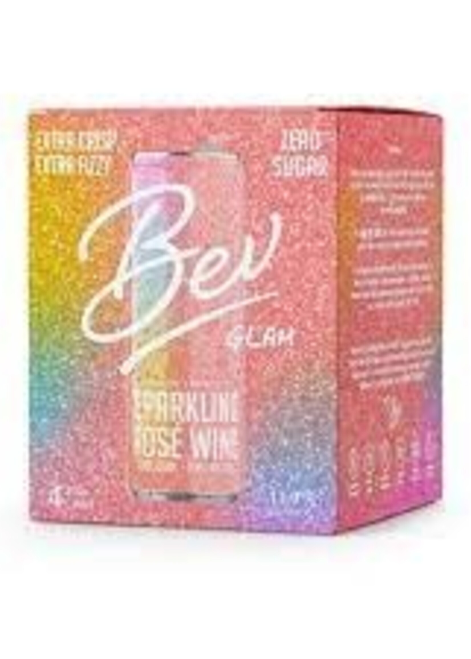 Bev Wine Bev Glam Sparkling Rose 4 can