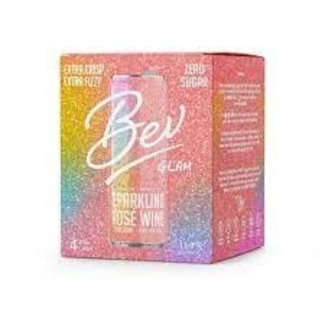 Bev Wine Bev Glam Sparkling Rose 4 can