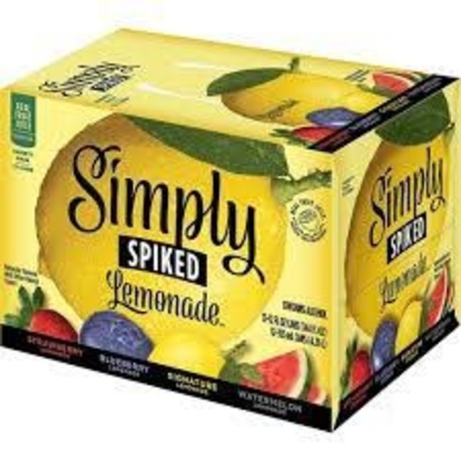 Simply Spiked Lemonade Variety 12 can