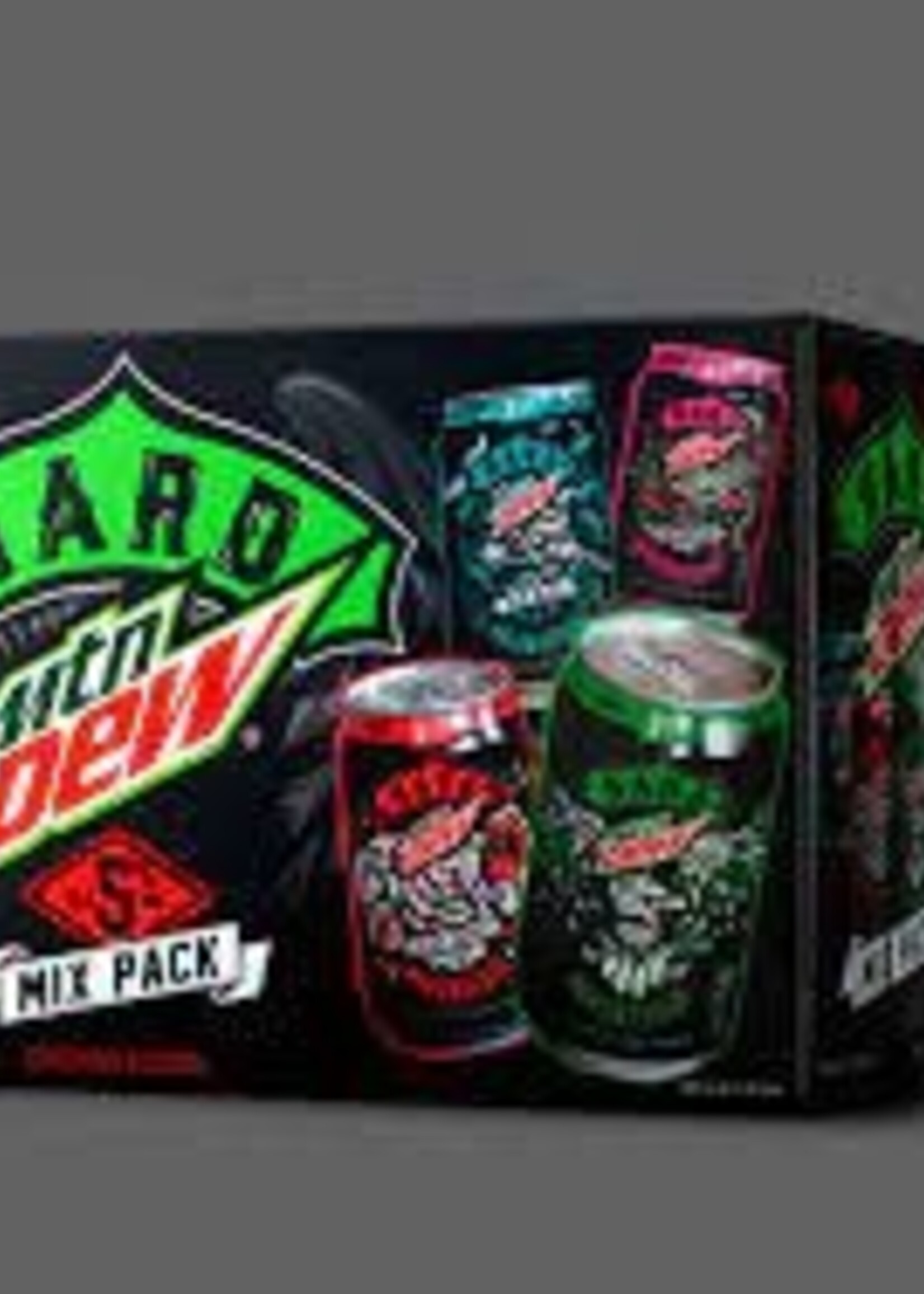 pepsi Hard Mountain Dew Variety 12 can