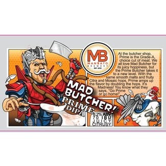 Mankato Brewing Mankato Mad Butcher Prime DIPA 4 can