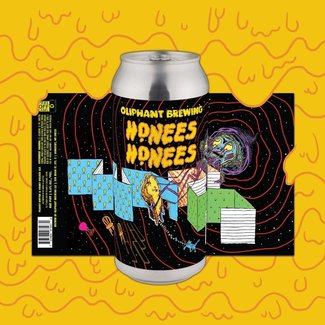 Oliphant Oliphant Honees Honees Peanut Butter and Honey Golden Ale 4 Can