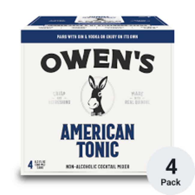 Owen's Craft Mixer Owens American Tonic 4 can