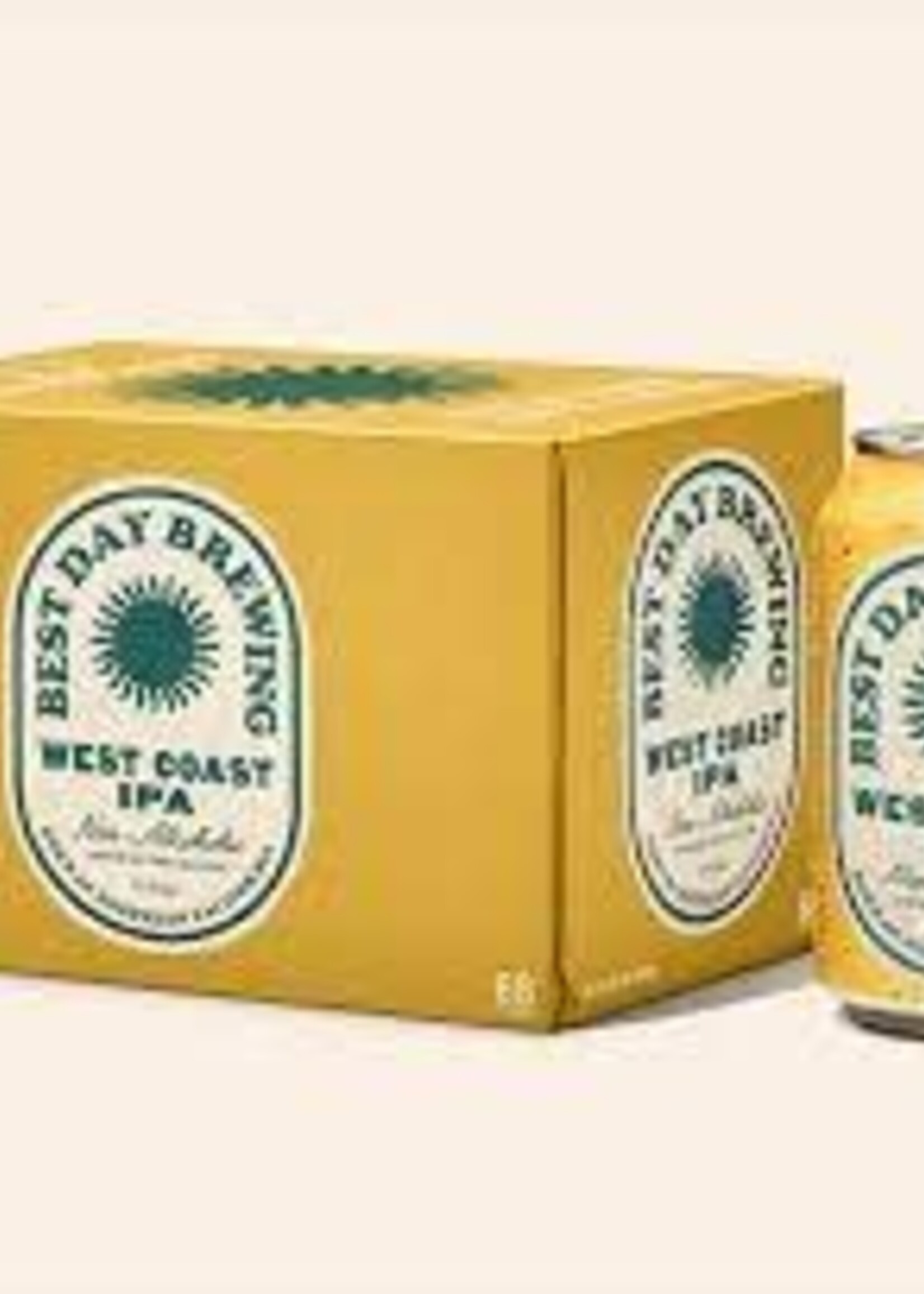 Best Day Brewing Best Day Brewing West Coast IPA NA 6 can