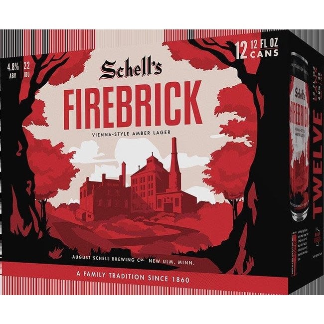 Schells Firebrick 12 can