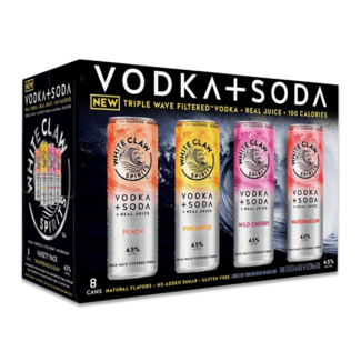 Mike's White Claw White Claw Vodka + Soda Variety 8 can