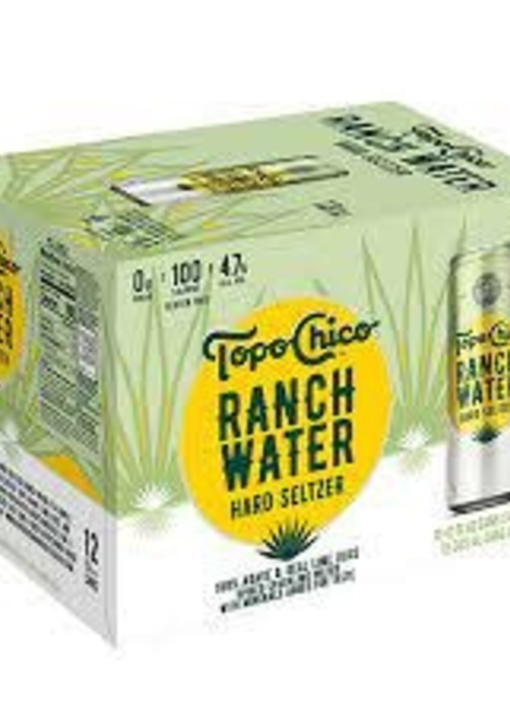 Molson-Coors Topo Chico Ranch Water Hard Seltzer 12 can