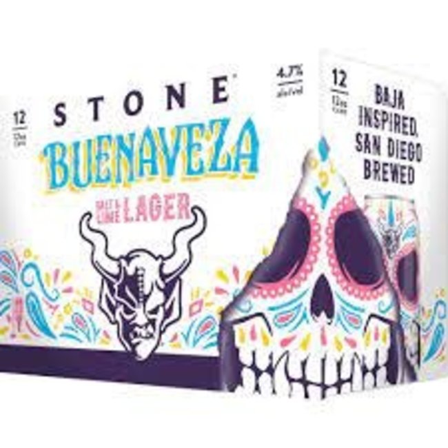 Stone BuenaVeza Lager 12 can