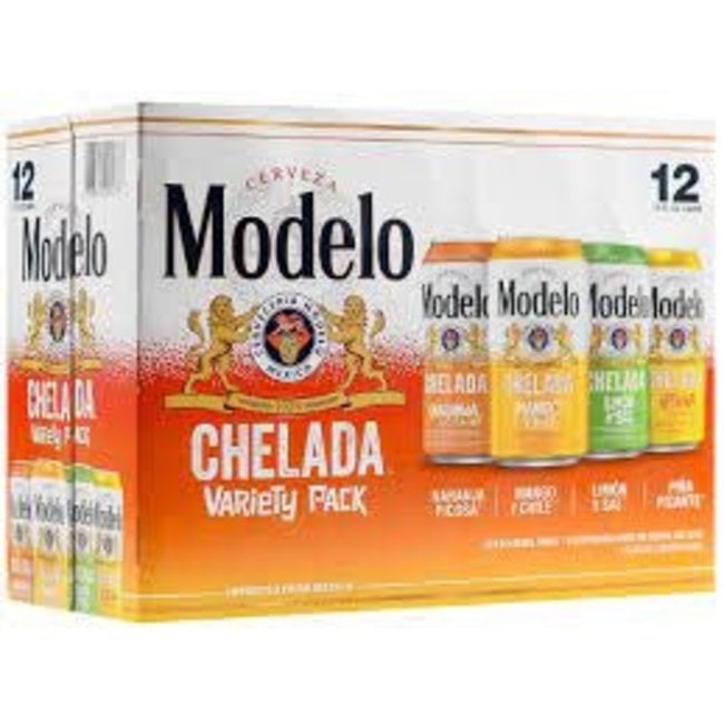 Modelo Chelada Variety 12 can