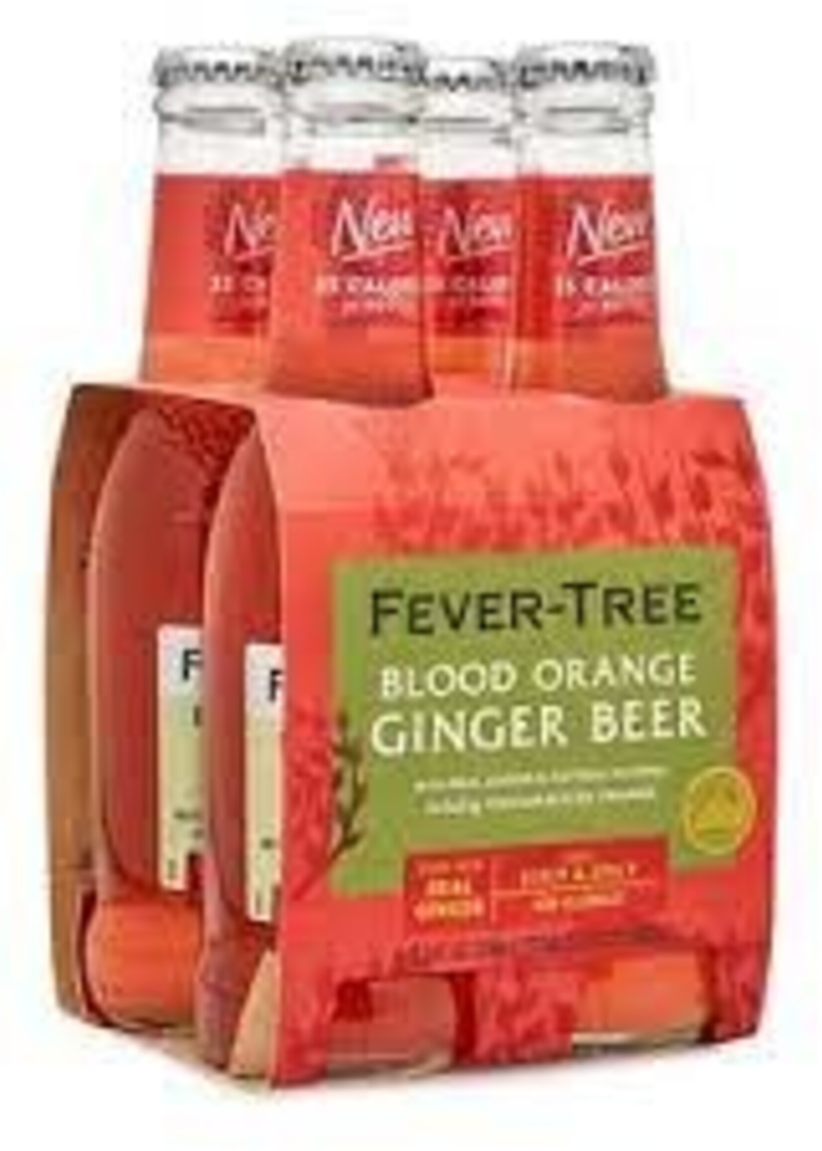 Fever Tree Fever Tree Blood Orange Ginger Beer 4 btl