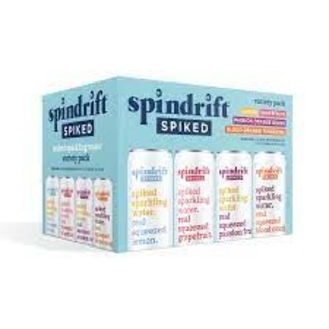 Spindrift Spiked Seltzer Paradise Variety 12 can