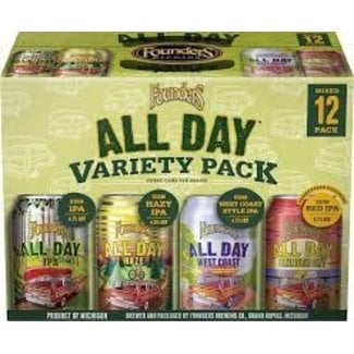 Founders Brewing Company Founders All Day Variety 12 can