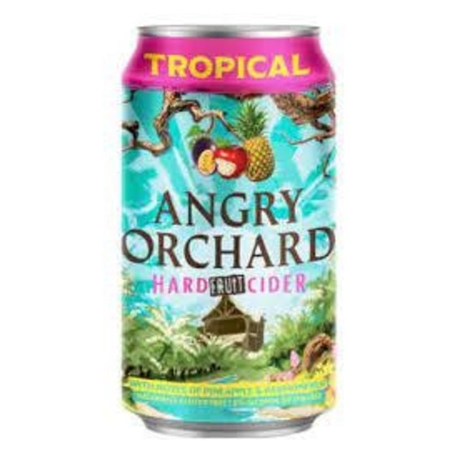 Angry Orchard Tropical Fruit Cider 6 can