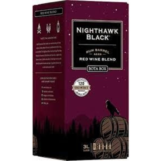 Bota Box Nighthawk Rum Barrel Aged Red Blend 3L