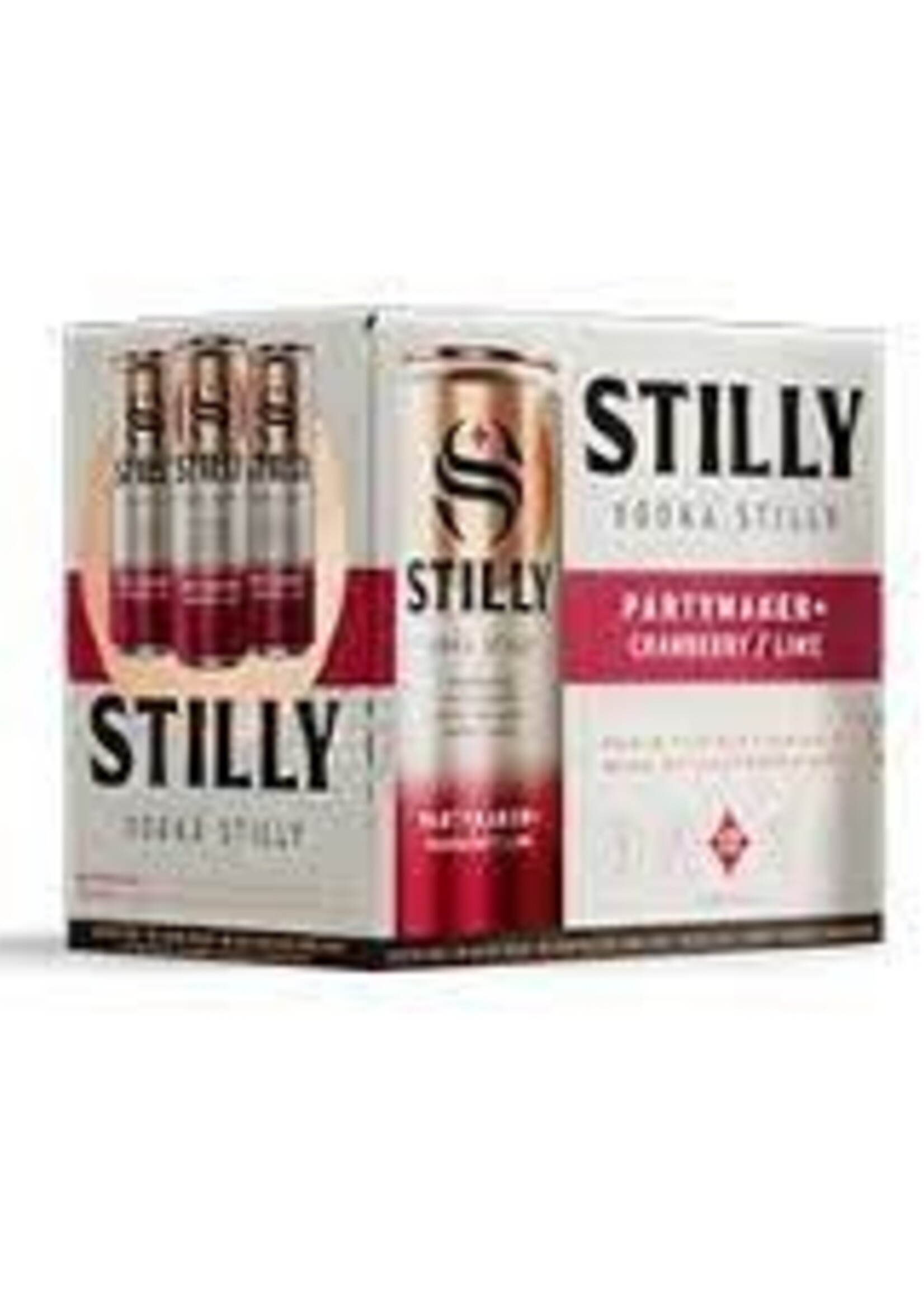 Stilly Stilly Seltzer Party Maker Cranberry Lime 6 can