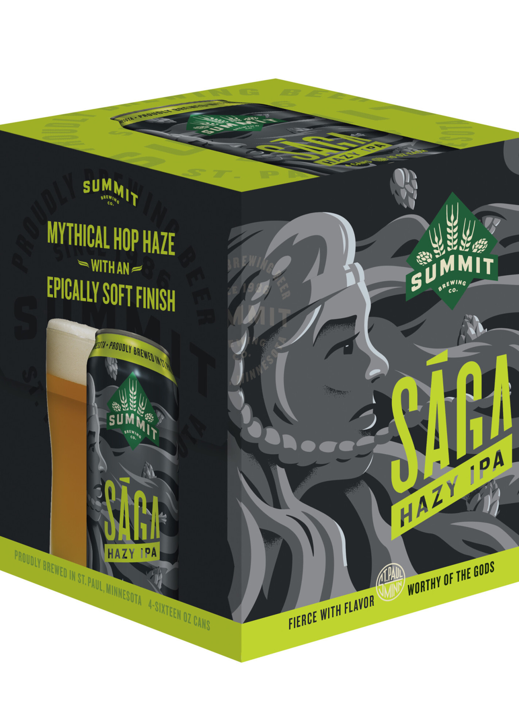 Summit Summit Saga Hazy 4 Can