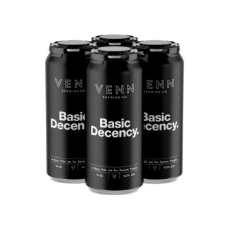 Venn Brewing Venn Brewing Basic Decency Pale Ale 4 pack