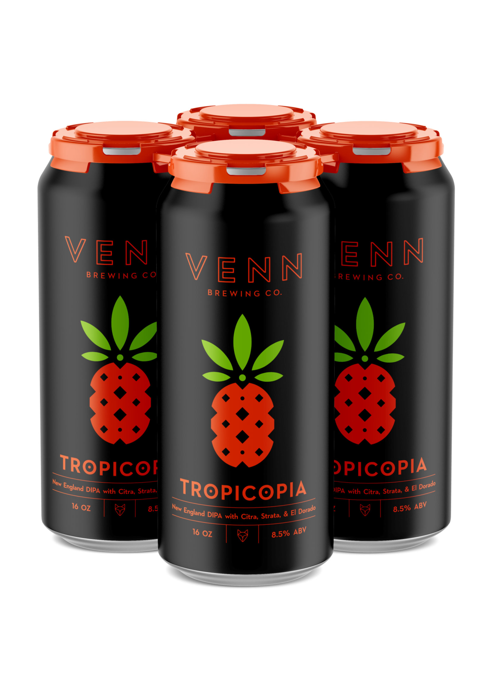 Venn Brewing Venn Brewing Tropicopia IIPA 4 pack