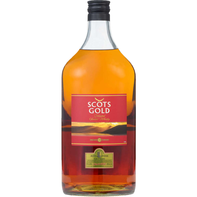 Scots Gold Red Label Blended Scotch 1.75