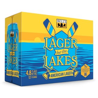 Bell's Brewery Bells Lager For The Lakes 12 can