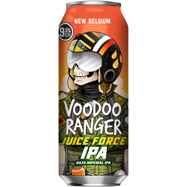 NBB Voodoo Ranger Juice Force Imperial Hazy IPA 19.2oz can