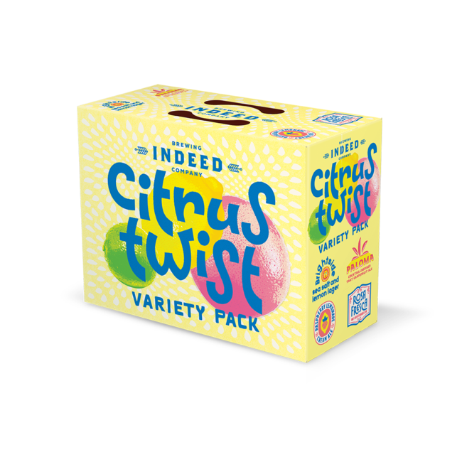 Indeed Citrus Twist Variety Pack 12 can