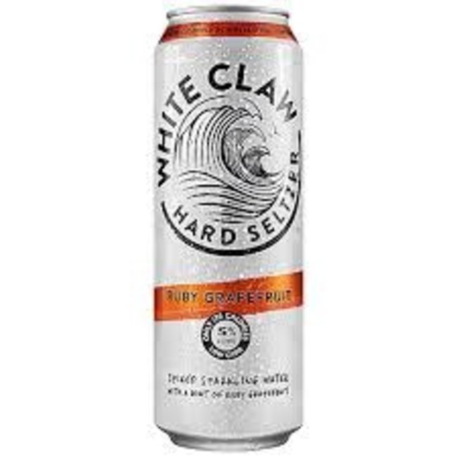 White Claw Ruby Grapefruit Seltzer 19.2oz can
