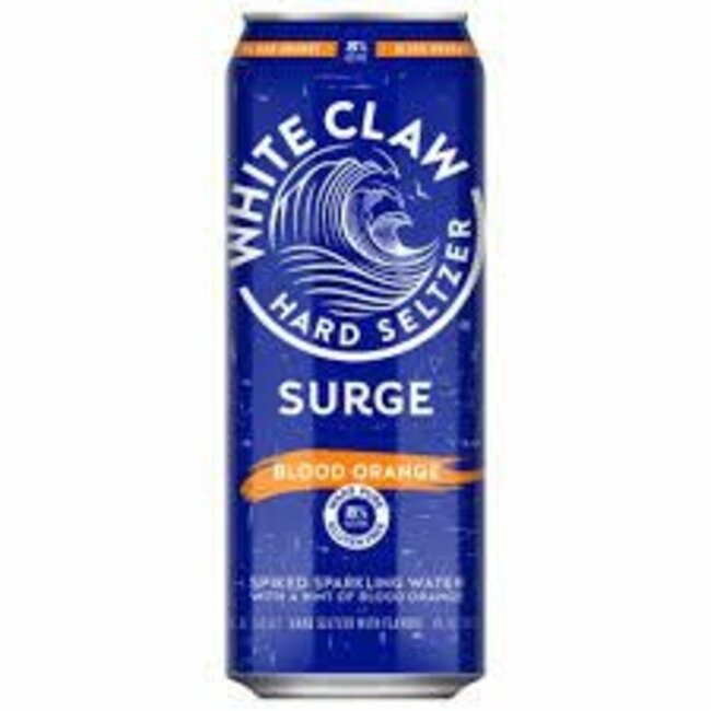 White Claw Surge Blood Orange Seltzer 19.2oz can