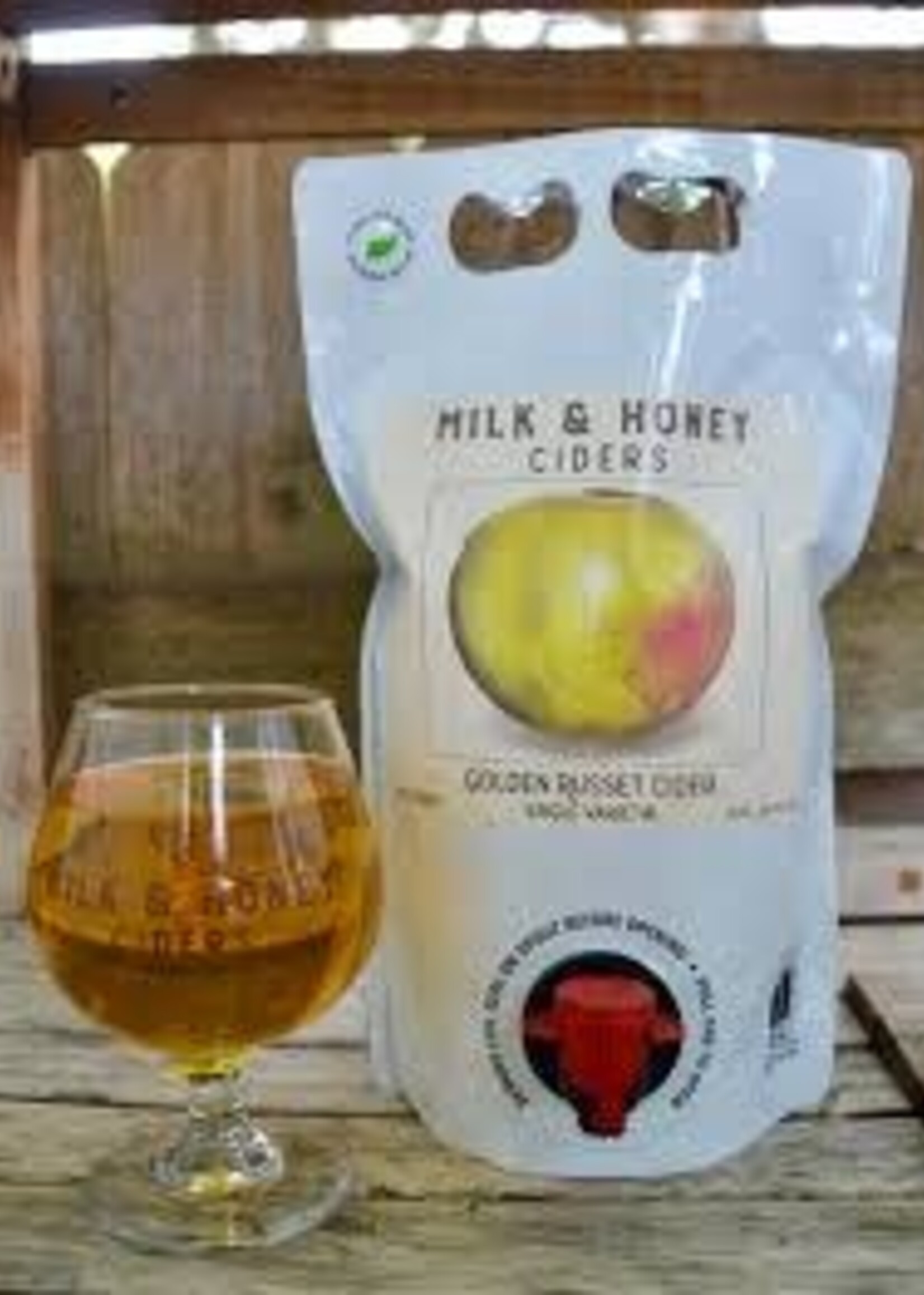 Milk & Honey Cider Milk and Honey Golden Russet Cider Bagnum Still Cider