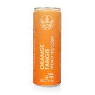 Global Organics Foundry Nation Orange Tangie 5MG THC 4 can