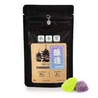 Global Organics Fu Man Chews THC Gummy 50mg (5mg/Gummy)