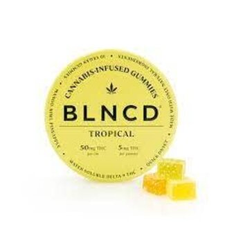 Global Organics BLNCD Tropical THC Gummy 50mg (5mg/Gummy)