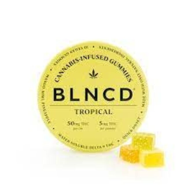 BLNCD Tropical THC Gummy 50mg (5mg/Gummy)