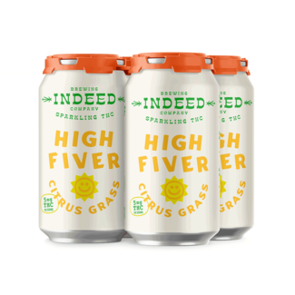 Indeed Indeed High Fiver Citrus 5MG THC / 5MG CBD 4 can