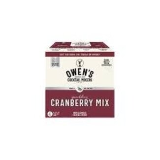 Owen's Craft Mixer Owens Cranberry Mixer 4 can